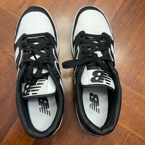 New Balance Men's Black and Gray Sneakers- 480s